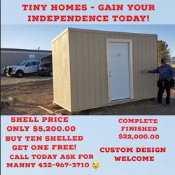 TINY HOMES FOR SALE