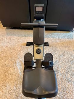 Magnetic Rowing Machine with LCD Monitor