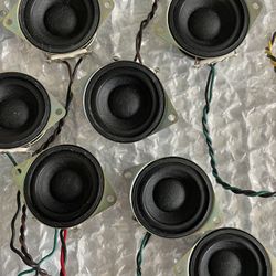 Speakers 1.5" (4cm) cone drivers Tweeters