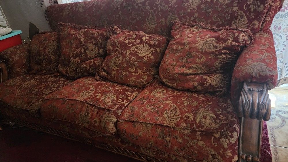 Antique Couch And Sofa Set