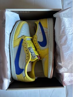 Jordan Travis scott canary women size 10