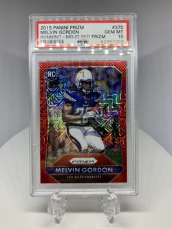 2015 Prizm Red Mojo Melvin Gordon RC PSA 10