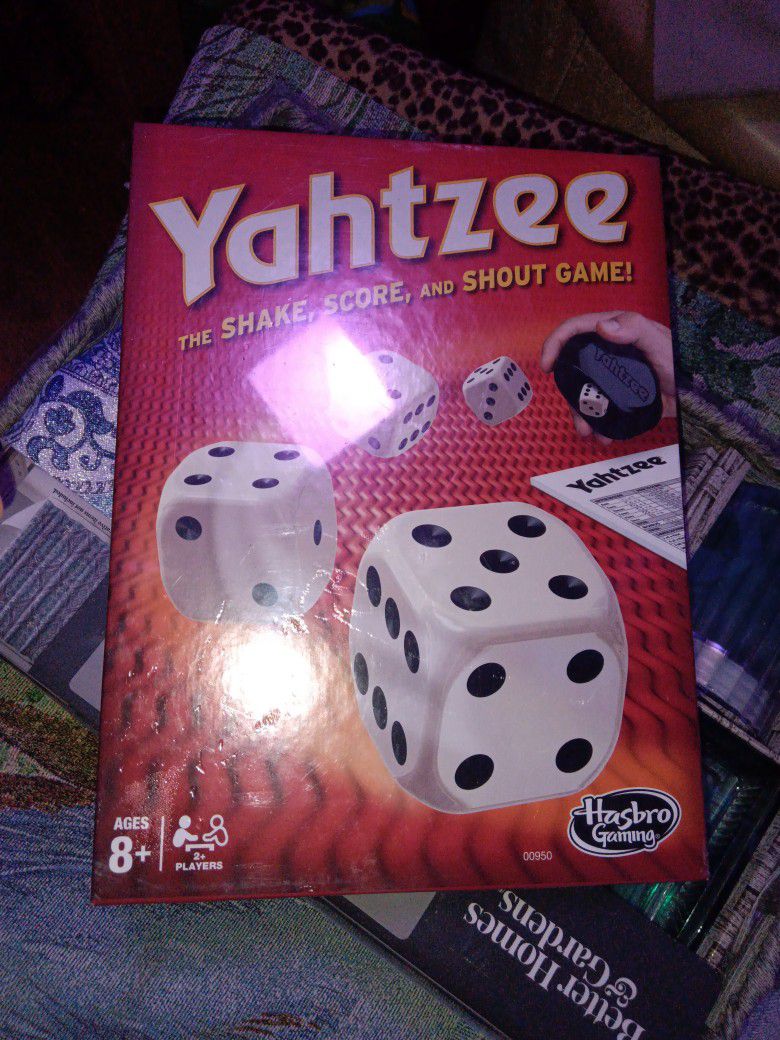Brand New Yahtzee Game In Box 