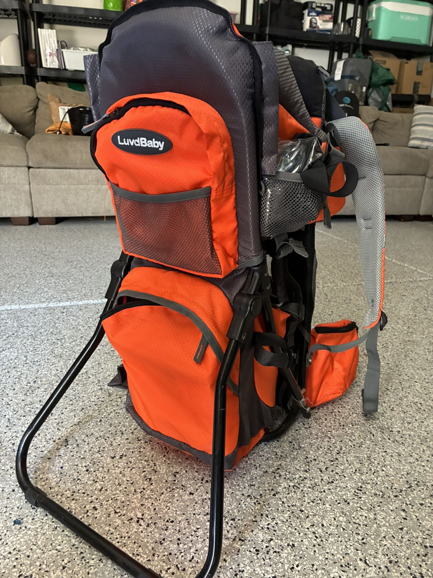 LuvsBaby Backpack Carrier Like New