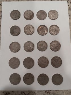 20 monedas de 5 pesos Mexicanos $20 por todas