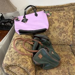 Lavender Handbag &Travel Bag