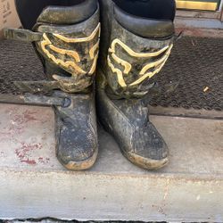 “GREAT FOX SIZE 10 RACING COMP MOTOCROSS BOOTS “