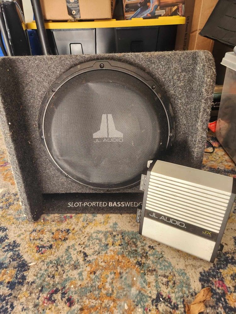 JL Audio 12" W0 Sub and Amp