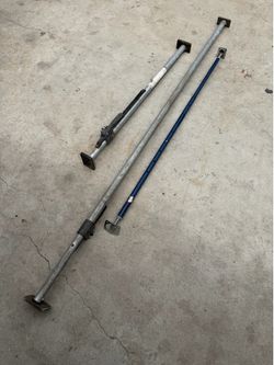 3 ADJUSTABLE SUPPORT CARGO POLES