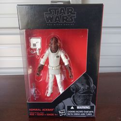 Hasbro Star Wars The Black Series Admiral Ackbar 3.75" Action Figure