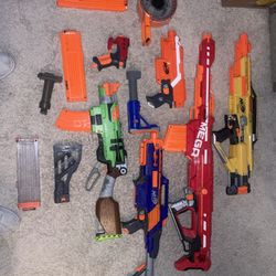 Assorted Nerf Guns