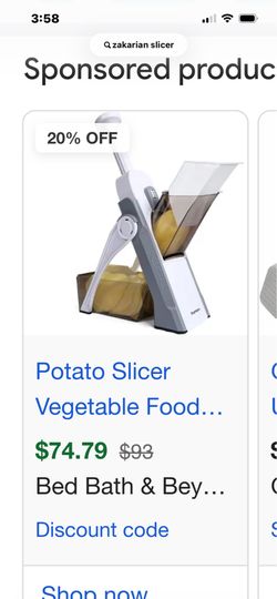 Potato slicer