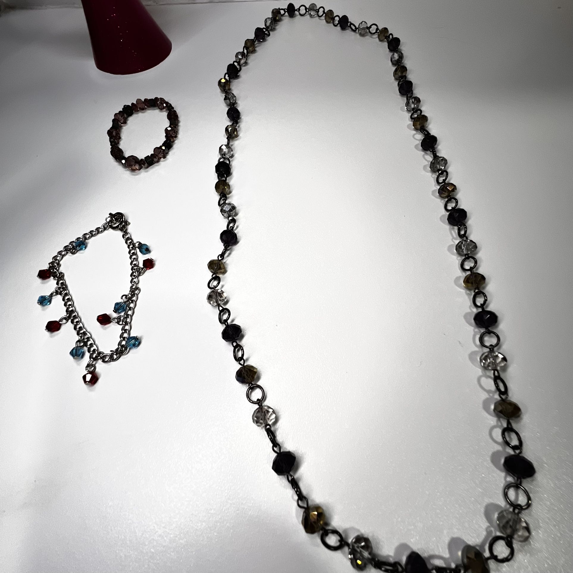 Lot 3 pieces Necklace and bralette