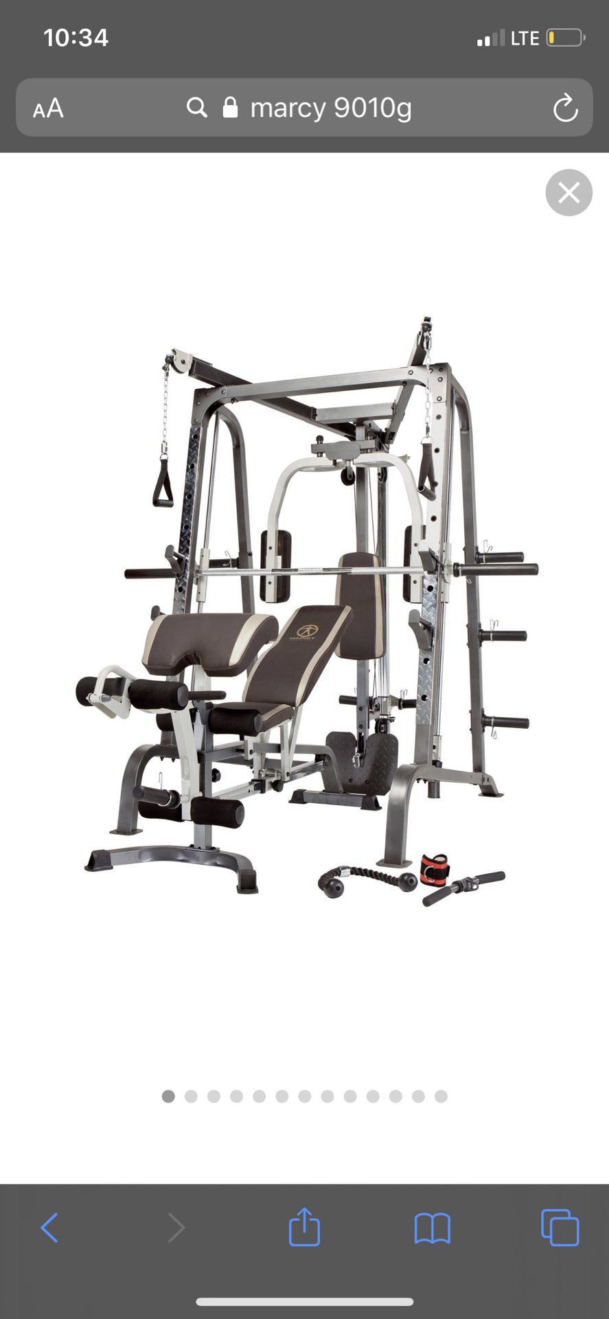 Marcy workout equipment new