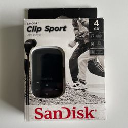Sandisk Clip Sport Plus MP3 Player 4GB