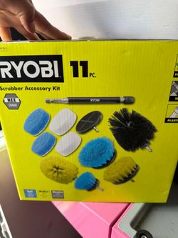 Kit de Limpieza Ryobi 11 Pz - NUEVO SIN USO / Ryobi 11 Pc Scrubber Kit - BRAND NEW