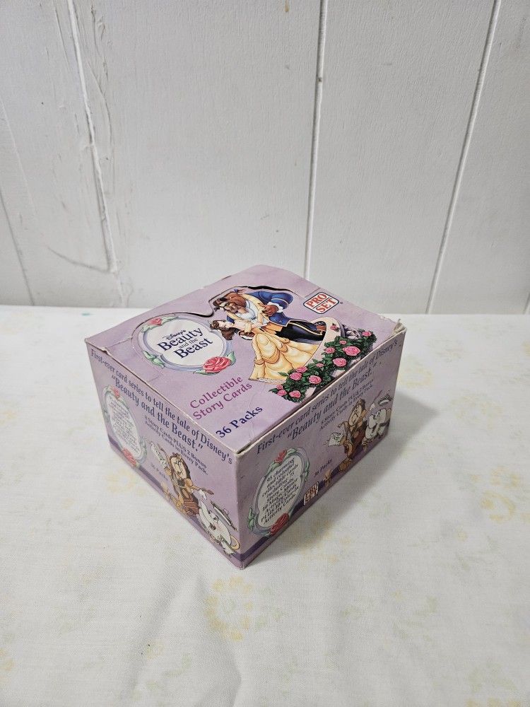 Disney Beauty And The Beast Story 1992 Sealed 23 New Packs All For $45
