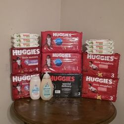HUGGIES BUNDLE 