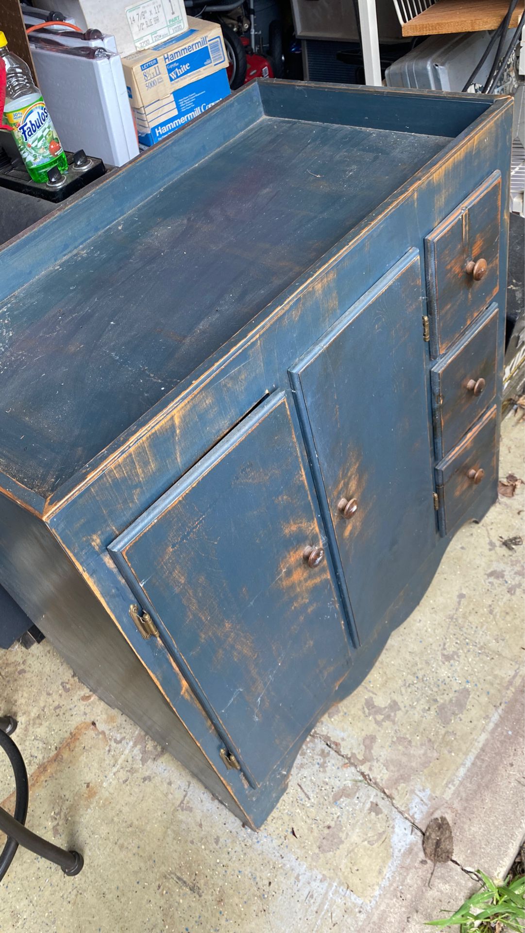 Nice hand made piece of Furniture possibly an antique $160