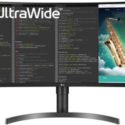 LG 35WN65C-B 35-inch-inch Curved UltraWide QHD HDR Monitor with FreeSync