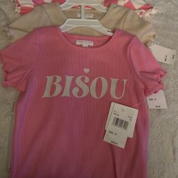 Toddler girls 3 Pack Shirts 
