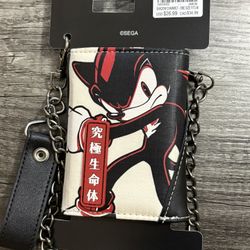 Sonic The Hedgehog Shadow Chain Wallet 