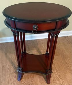 Bombay Cherry Side Entry Table