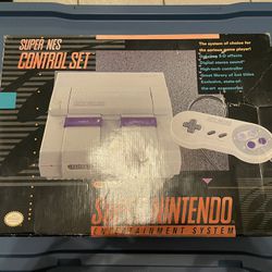 Super Nintendo Super NES Control Set