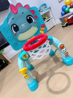 Kids Dinosaur Basketball Hoop / soccer goal Toy