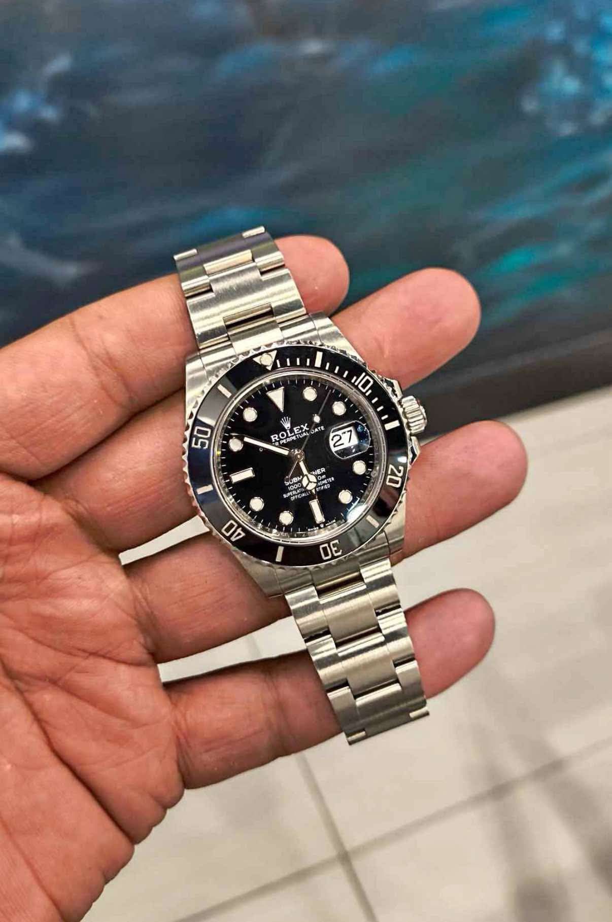 Rolex Submariner Black Dial.