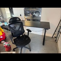 Office Desk And Chair