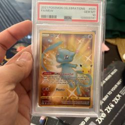 Celebrations Mew Pokemon 25 PSA 10