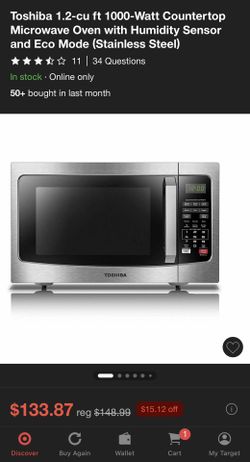 NEW TOSHIBA MICROWAVES 