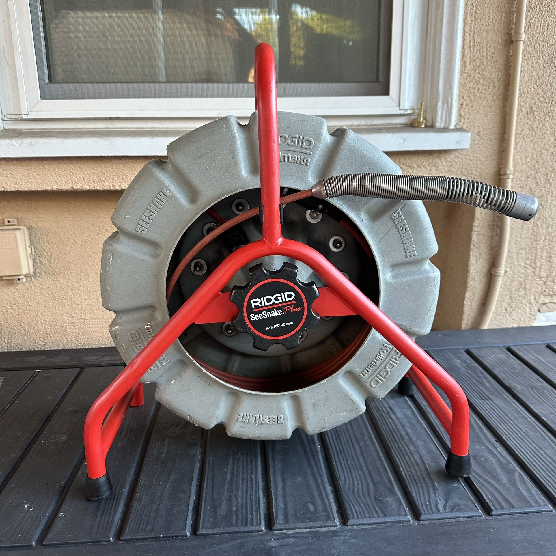 Ridgid Seesnake Mini Sewer Camera Color Picture 150ft Cable