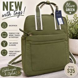Universal Threads - Olive green Square BackPack / Diaper Bag  (2) Available