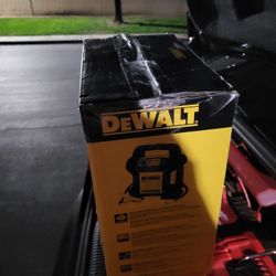 Dewalt Jumper Box With Air Compressor.