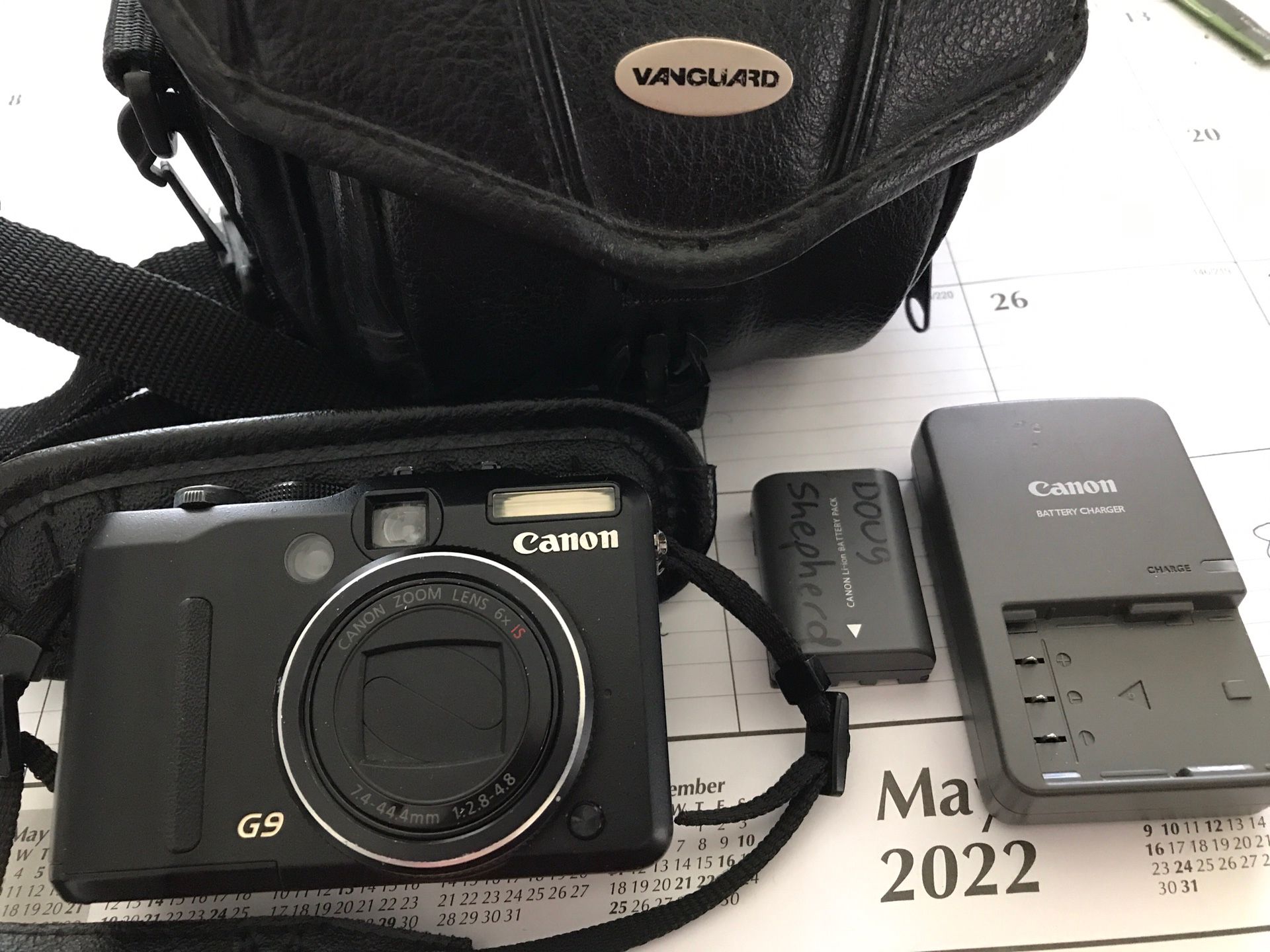 Canon G9 Digital camera
