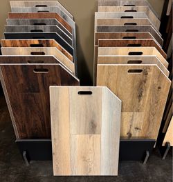 Vinyl wood plank flooring $1.50 piso flooring