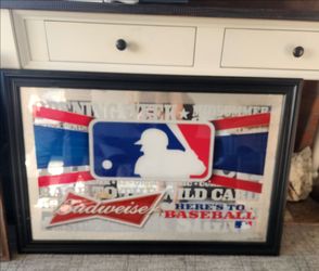BASEBALL /Budweiser mirror