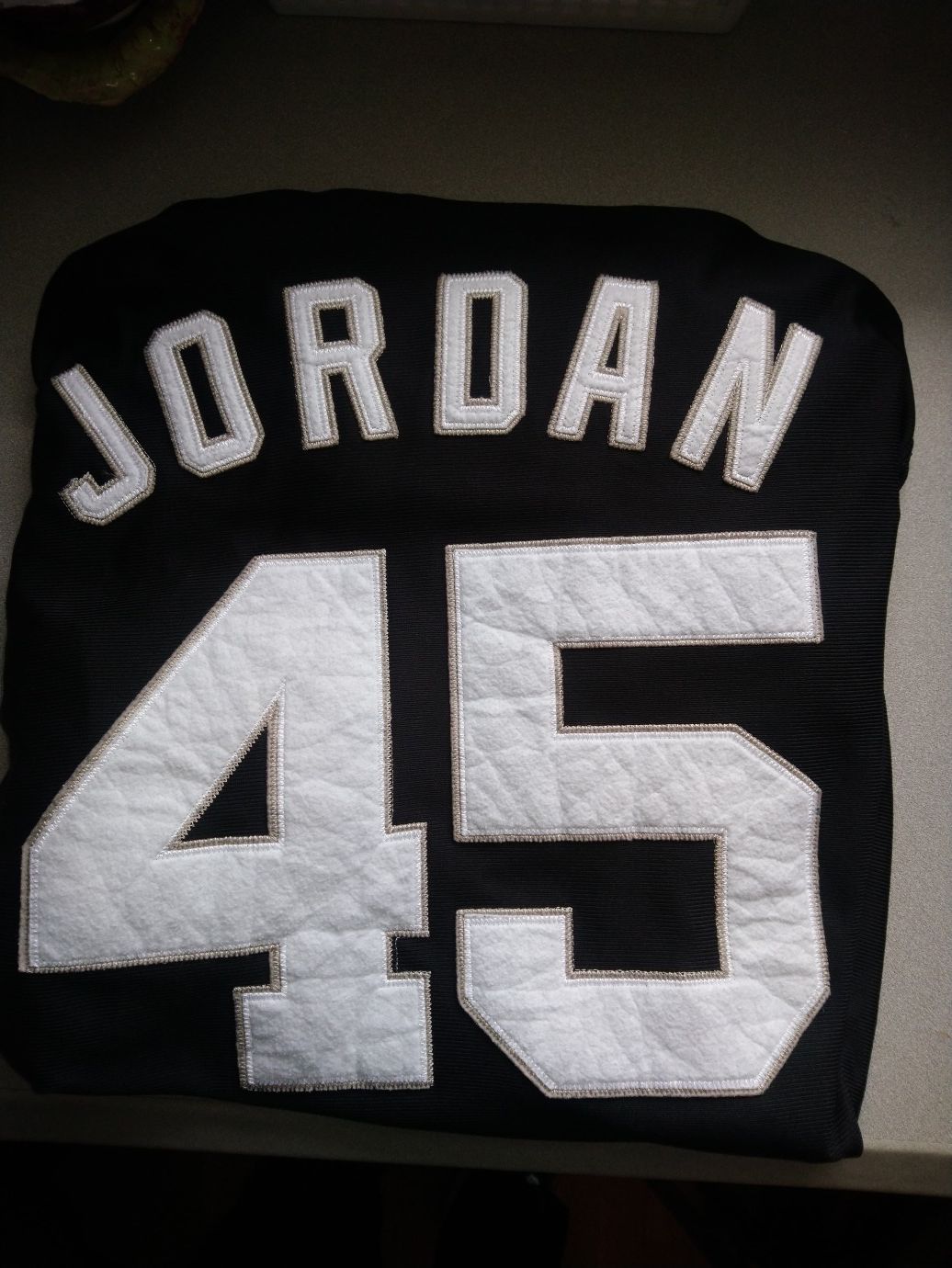 Michael jordan white sox jersey