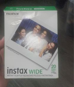 InstaxWIDE 20 sheet film fujifilm