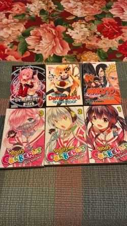 6 anime manga comic books like new