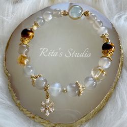 Brand New Hand Made Crystal Bracelet 015