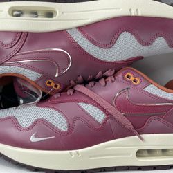 Air Max “PATTA Waves rush Maroon” Men:11