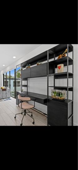 West Elm Industrial office bundle - desk, storage, media cabinet and chair over $5k new