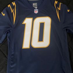 Nike Navy Chargers Jersey Justin Herbert 