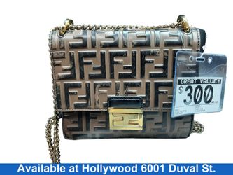 Fendi 8m0417 Brown Purse / Handbag