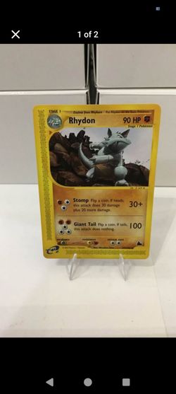 Rhydon Pokemon Skyridge #29/144