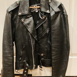 Motorcycle/Commando, Genuine, Leather Jacket