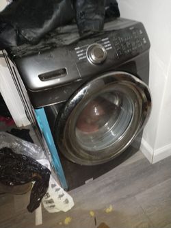 Samsung vrt + he washer stackable